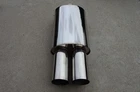 Bmw F10 E39 E38 E46 E90 E92 E60 E64 E36 Dual Round 3" Tips Performance Muffler New. Price: $119.00.