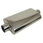 Summit Racing 630405-1 Muffler Oval 2.5IN Center Inlet/outlet Ss 21.0IN Over New. Price: $121.98.