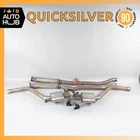 Bentley Continental Gtc 6.0L Exhaust Resonator Mufflers Set Quicksilver Used. Price: $1930.23.
