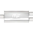 Magnaflow 12138 Straight-through Muffler 2.25" Center/dual 5X14X8 Body New. Price: $189.17.