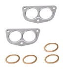 Porsche 912E 914 2.0L Exhaust Gaskets Manifold To Head & Copper Seals New. Price: $29.95.