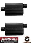 Flowmaster Universal 40 Series 2.5" In & Offset Out Mufflers 42542 - Pair New. Price: $200.90.