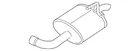 Genuine Nissan Muffler 20110-6CA0A New. Price: $505.54.