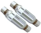 Two Chamber Round 3.5" Muffler New. Price: $96.81.