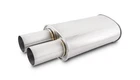 Vibrant Performance 1094 Streetpower Oval Muffler W/ 3" Round Straight Cut Tip New. Price: $232.99.