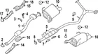 Genuine Subaru Muffler 44300VC100 New. Price: $353.33.