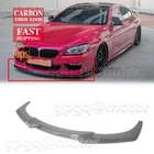 For Bmw Series F06 F12 F13 Msport 12-18 Carbon Fiber Front Bumper Lip Splitter New. Price: $89.99.