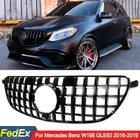 For Mercedes Benz W166 GLE63 2016-2019 Gt Front Bumper Grille Gloss Black New. Price: $145.99.
