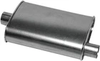 Thrush Muffler Deep Performance Tone Inlet 2.5 Pipe Connection Offset Outlet... New. Price: $99.99.