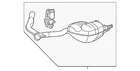 Genuine Mercedes-benz Muffler 214-490-15-03 New. Price: $1116.00.