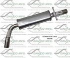 Davico Mfg 395786 Direct Fit Muffler For 98-06 Volkswagen Beetle Golf Jetta New. Price: $144.74.