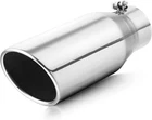 A-karck Exhaust Tip Inch Inlet, 4" To 6", 15" Long, Polished New. Price: $52.92.