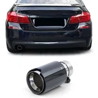 Carbon Black Performance Exhaust Muffler Tip 93MM 181MM Bmw 5ER F10 F11 New. Price: $100.10.