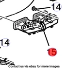 2018 Cadillac Cts Center Instrument Panel Air Outlet Vent Used Oem 23171376. Price: $109.58.