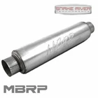 Mbrp 4" Out 30" Long Round Hi Flow Aluminumized Steel Universal Muffler GP015 New. Price: $134.99.