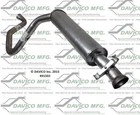 Exhaust Muffler Fits 2000 2001 2002 2003 Saab 9-3 Turbo 2.0L L4 Gas Dohc New. Price: $183.54.