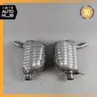 14-17 Mercedes W207 E350 E400 Exhaust Mufflers Right And Left Set Oem Used. Price: $298.80.