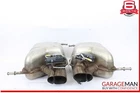 17-20 Mercedes R172 SLC43 Amg Rear Left & Right Exhaust Muffler Pipe Assembly Used. Price: $368.00.