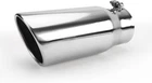 Richeer To 5 Inch Exhaust Tip Universal For Vehicles With 4" O.d. Tail New. Price: $26.99.
