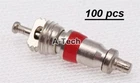 100 Pcs A/c System Shrader Standart Valve Core Seal R12 R134 R22 Red Tires Hnbr New. Price: $9.49.