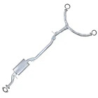 Direct-fit Exhaust Muffler Assembly Fits: 2009-2012 Mazda CX-9 3.7L New. Price: $225.81.