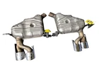 Mercedes W164 07-11 ML63 Amg Exhaust Mufflers Quad Tips Left & Right Oem Used. Price: $514.99.