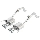 Borla 11881 Atak Stainless Axle Back Exhaust Kit For 2014-19 Corvette C7 6.2L V8 New. Price: $1799.99.