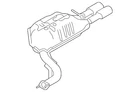 Genuine Mazda Exhaust Muffler L505-40-100C New. Price: $421.51.