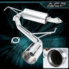 Godsnow S/s Catback Exhaust 4.5" Single Exit Muffler Tip For 00-05 Celica Gts New. Price: $158.88.