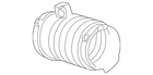 Genuine Mazda Engine Air Intake Hose PE07-13-221 New. Price: $90.57.