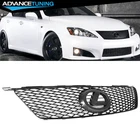 Fits 06-08 Lexus IS250 IS350 Is-f Style Front Bumper Hood Mesh Grille Black New. Price: $64.99.
