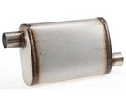 Jegs Satin Oval Muffler 2 1/4 In. Offset - Reversible New. Price: $79.99.