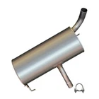 Stainless Steel Rear Exhaust Muffler Fits: 2007-2012 Caliber Compass Patriot New. Price: $170.81.