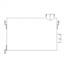 420014004 Exhaust Muffler Right Side, Aluminized Steel / Stai For Freightliner New. Price: $2408.61.