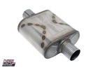 Black Widow BW0010-C Race Venom Muffler 3" Center/center Stainless New. Price: $129.00.