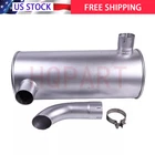 New Muffler Fit 4625214 Hitachi 4HK1 ZAX200-3 ZAX210-3 ZAX230-3 ZAZX240-3 250-3. Price: $190.99.