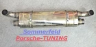 Porsche 997 Turbo MK2 Exhaust Tubi Style Sound Muffler +108DB General&uuml;berholt. Price: $1739.55.