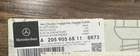 A2059056811 8R73 Genuine Oem Mercedes-benz Master Power Window Switch Control Used. Price: $75.00.