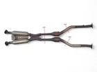 2013-2016 Lexus GS350 Center Exhaust Pipe Muffler Front 17410-31D10, E028, Oem, Used. Price: $399.04.