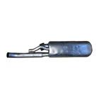 1976 Porsche Bischoff Turbo Muffler 93011102504 930/1-1 (date 11/76) For. Price: $3500.00.