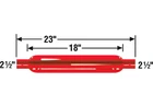 Ap Exhaust Resonator Cherry Bomb Glasspack 2.5" Id Od 23" Oal Round 87529CB New. Price: $53.30.