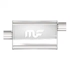 Magnaflow 11225 Exhaust Muffler 2.25"/2.25" Inlet/outlet, 4X9X14" Oval, New. Price: $136.53.