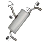 Stainless Steel Exhaust Muffler Fits: 2012-2014 2.0L & 2011-2014 3.5L Ford Edge New. Price: $230.81.