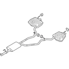 Ford Oem Muffler Asy - Centre And Rear N1MZ5230E New. Price: $2757.79.