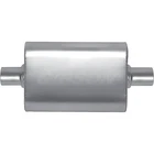 Gibson Cft Superflow Muffler; Stainless Steel; 4" X 9" 13" Oval Body; 2.25" New. Price: $169.99.
