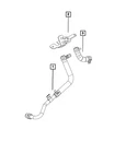 Genuine Mopar Exhaust Bracket 68379776AA New. Price: $34.72.