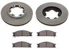 Front Brake Rotors & Ceramic Pads For Nissan NP300 2009-2015 4 Wheel Drive New. Price: $114.00.