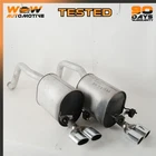 04-08 Cadillac Xlr 4.6L V8 Exhaust Mufflers Dual Tips Assembly Oem Used. Price: $199.80.