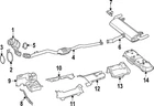 Genuine Mercedes-benz Muffler 253-490-10-21 New. Price: $839.18.