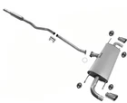 Weld Resonator Pipe Dual Outlet Muffler For Mazda 3 Hatchback 2.5L 2014-2016 New. Price: $547.00.